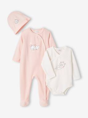 Bébé-Ensemble-Ensemble bébé fille dors-bien + body + bonnet Disney® Marie les Aristochats
