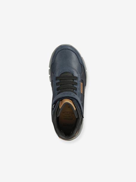 Leather Trainers for Boys, Flexyper by GEOX® navy blue - vertbaudet enfant 