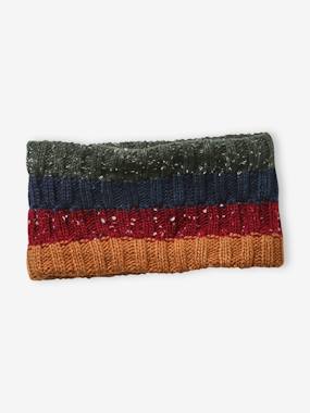 Boys-Accessories-Snood in Jacquard Knit, for Boys