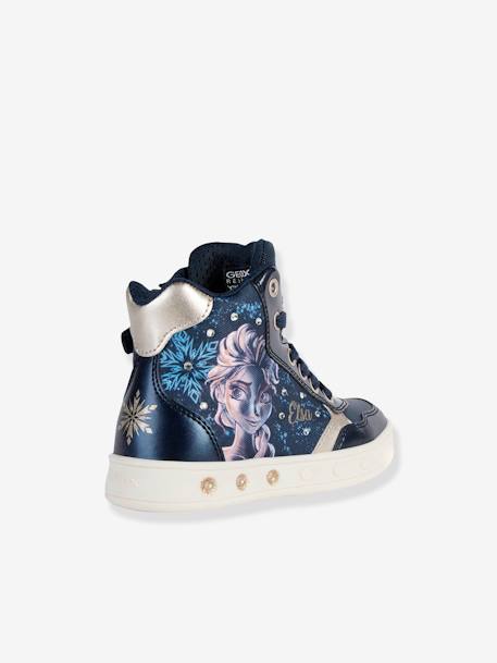 High-Top Trainers for Girls, Skylin by GEOX® ink blue+lilac - vertbaudet enfant 