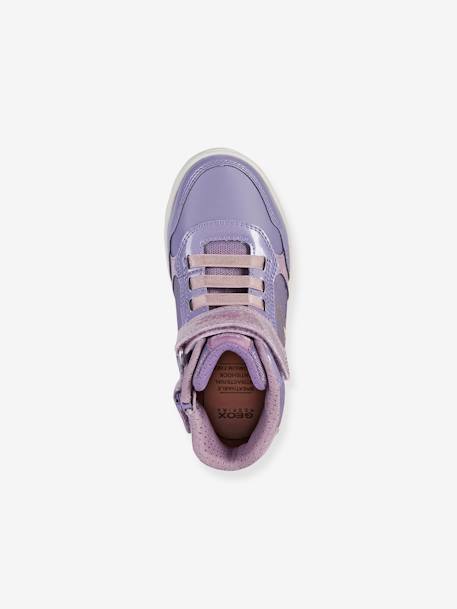 High-Top Trainers for Girls, Skylin by GEOX® ink blue+lilac - vertbaudet enfant 