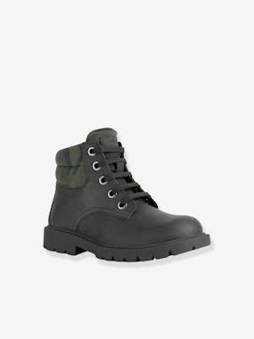 Shoes-Boys Footwear-Shoes-Leather Boots for Boys, Shaylax by GEOX®
