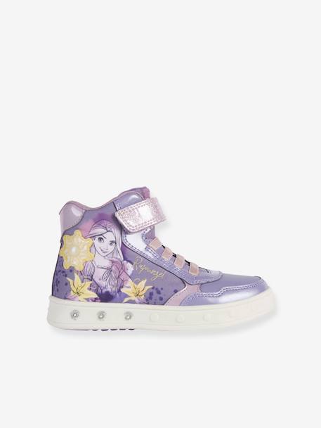 High-Top Trainers for Girls, Skylin by GEOX® ink blue+lilac - vertbaudet enfant 