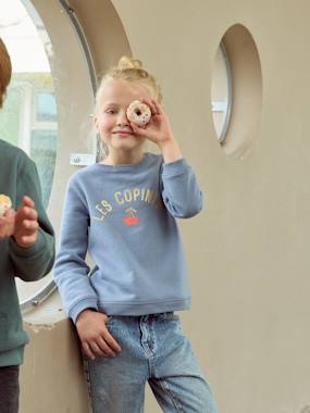 -Sweat Basics motifs détails irisés fille