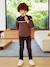Sailor-Style Striped Jumper for Boys BROWN MEDIUM STRIPED+ecru+green+GREEN MEDIUM SOLID WITH DESIG - vertbaudet enfant 