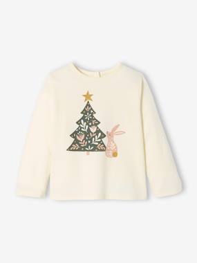 -Long Sleeve Christmas Tree Jumper for Babies
