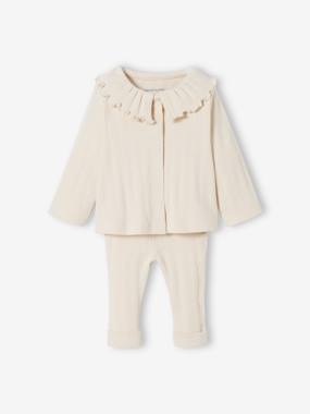 -Openwork Top & Trouser Combo for Babies
