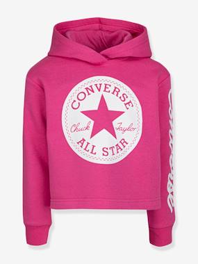 Fille-Sweat à capuche Chuck Patch Cropped Hoodie CONVERSE