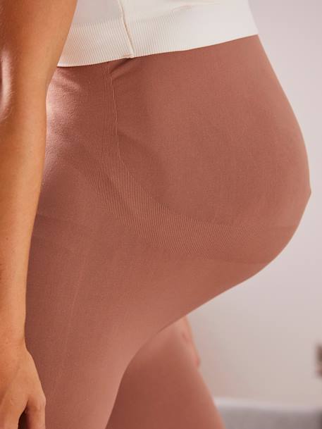 Legging de grossesse sans couture Marron+Noir - vertbaudet enfant 