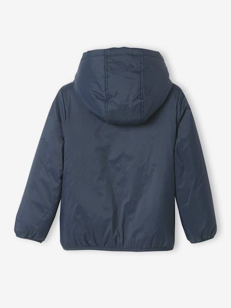 Parka 3 en 1 garçon avec blouson amovible bleu grisé+kaki+Marine grisé+noix de pécan - vertbaudet enfant 