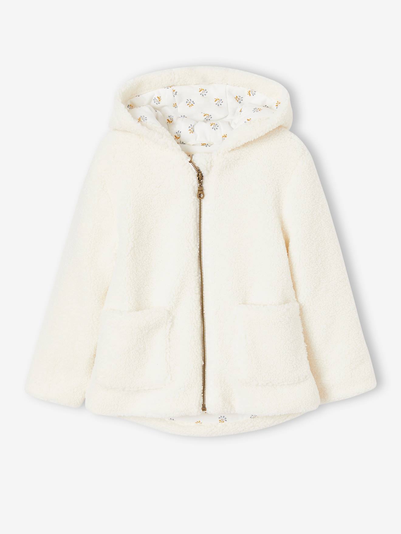 Veste sherpa fille sale