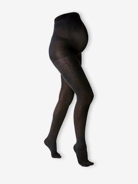 Vêtements de grossesse-Collant de grossesse à chevrons