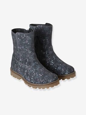 -Bottes en cuir fille collection maternelle