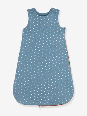 Bedding & Decor-Baby Bedding-Sleeveless Baby Sleep Bag in Organic Cotton, by Petit Bateau