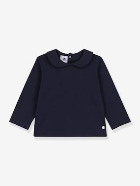 -Organic Cotton Blouse for Babies, by Petit Bateau