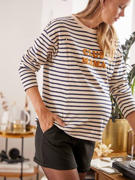 Jersey Knit Shorts for Maternity  - vertbaudet enfant 