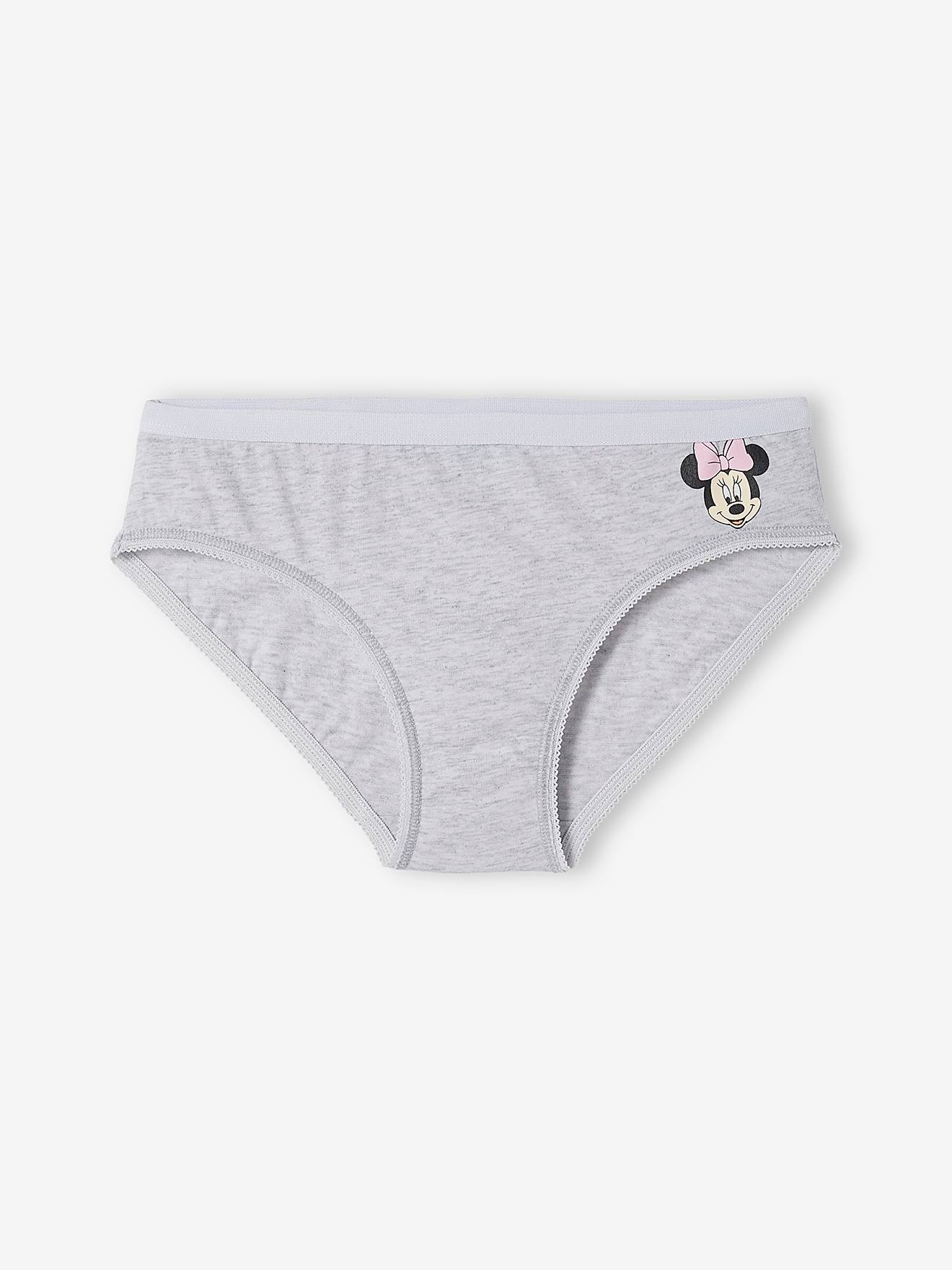 Minnie Mouse, 3pk Pink/White/Mint Underwear