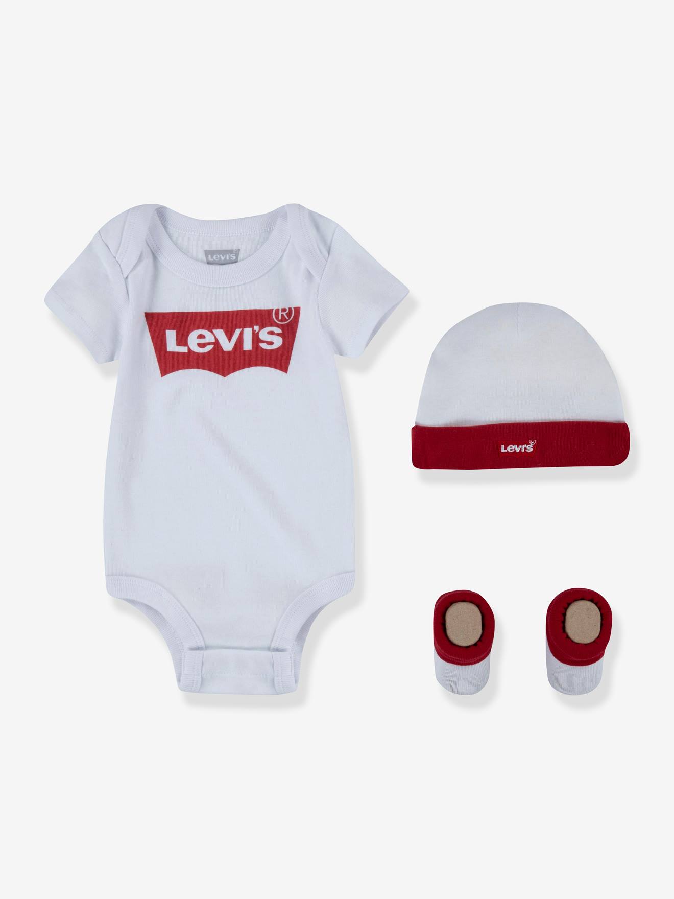 3-Piece Batwing Ensemble for Baby by Levi´s® - white