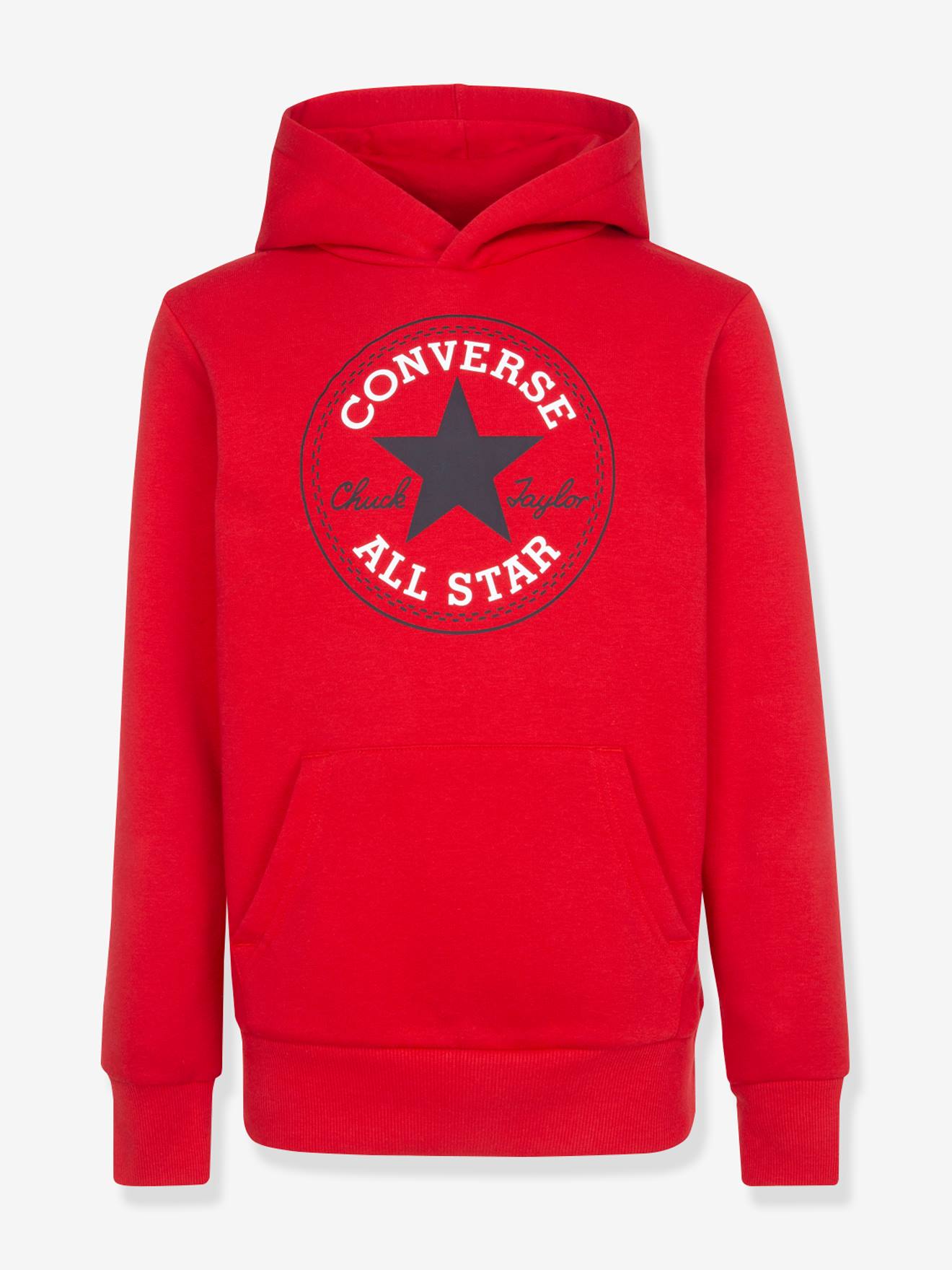 Sweatshirt CONVERSE Boys red, -