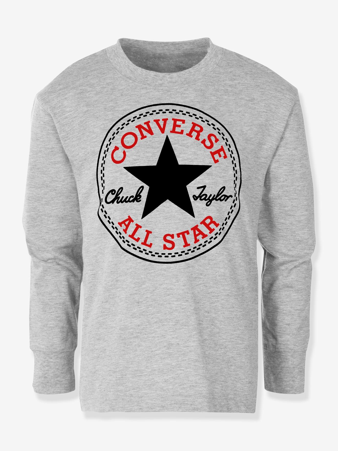 Converse long sleeve t shirt hotsell