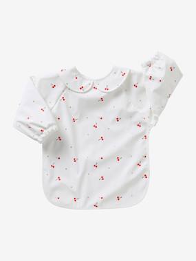 Nursery-Bib with Long Sleeves & Collar