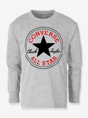 Garçon-Tee-shirt enfant manches longues Chuck Patch CONVERSE