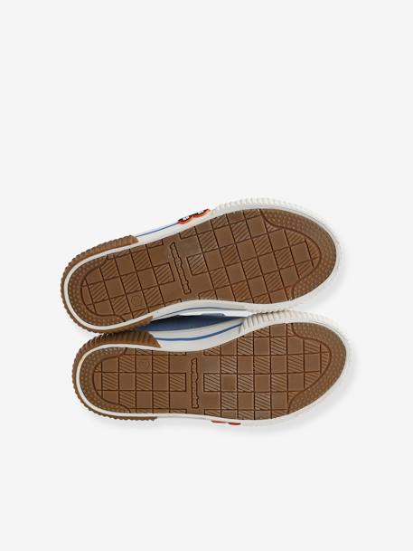 Baskets scratchées en toile enfant kaki+zBLEU - vertbaudet enfant 