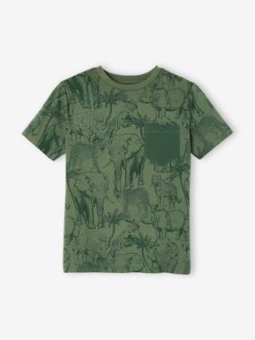 Boys-Tops-T-Shirt with Graphic Motifs for Boys