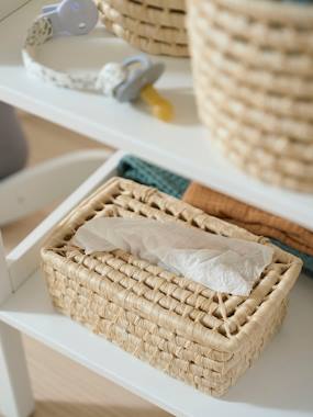 Nursery-Changing Mats & Accessories-Tissue Box in Corn Husks