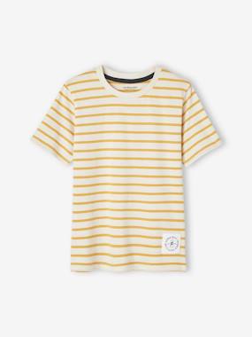 Boys-Tops-Short-Sleeved Sailor-Style T-Shirt for Boys