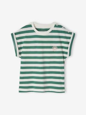 Girls-Striped T-Shirt for Girls
