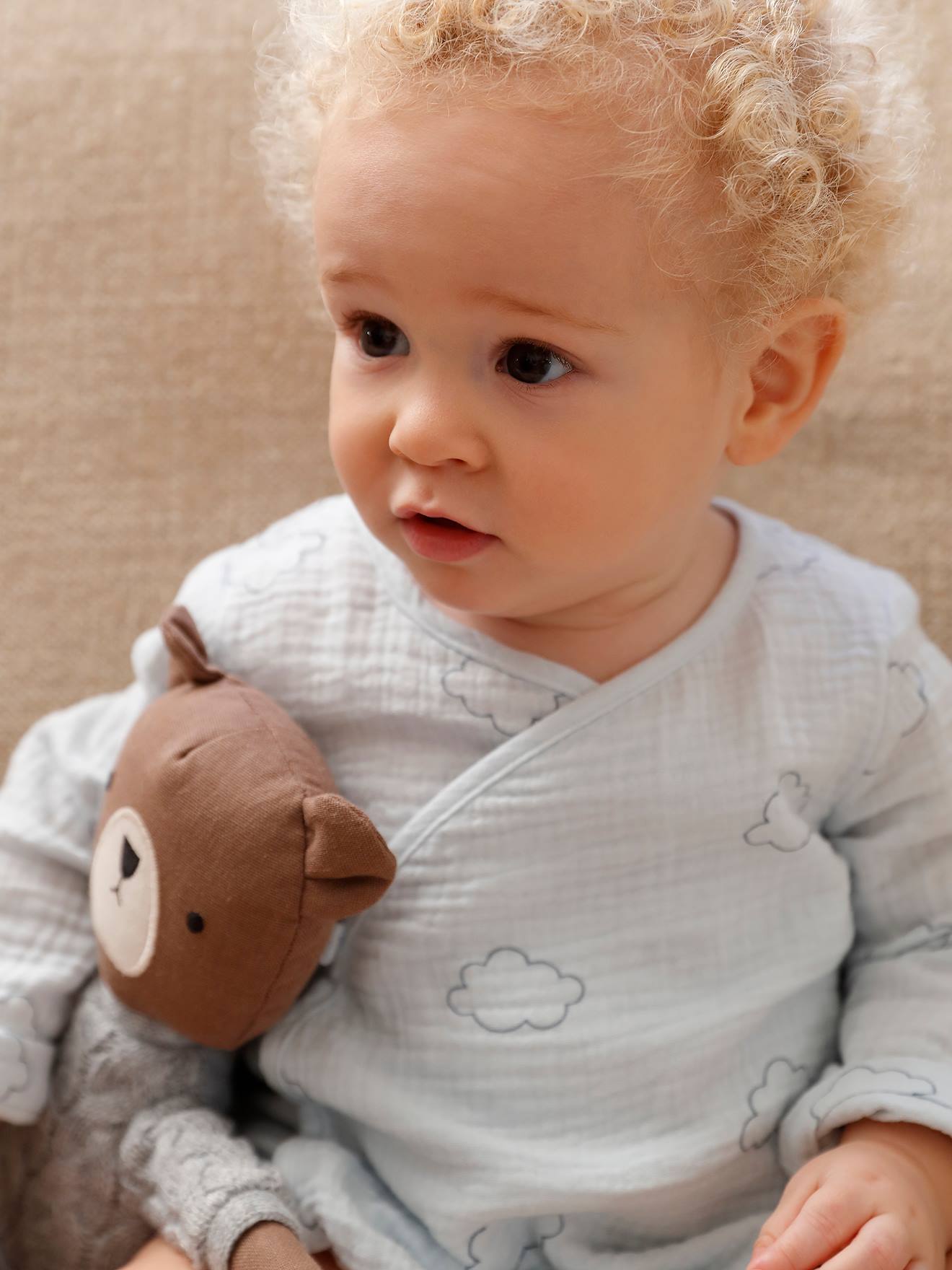 Bavette Bebe Body Bébé "100% Amour Grand-Mère" - Coton - Manches Courtes/ Longues - 18-24 Mois - Avec Bavette Bavettes Bebe