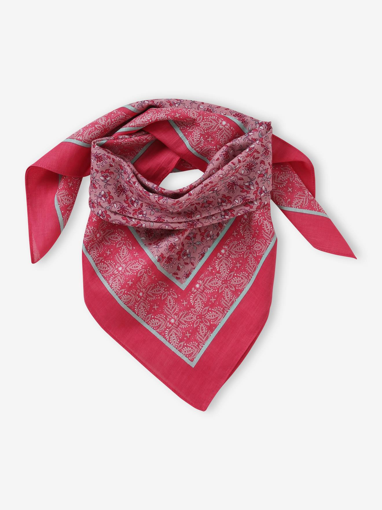 【新品、本物、当店在庫だから安心】 floral-print-scarf-for-girls.jpg トップス