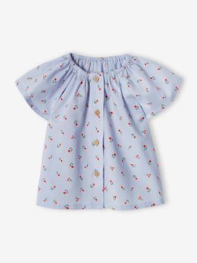 -Blouse bébé manches papillon