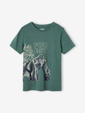 Garçon-T-shirt animal en coton bio garçon