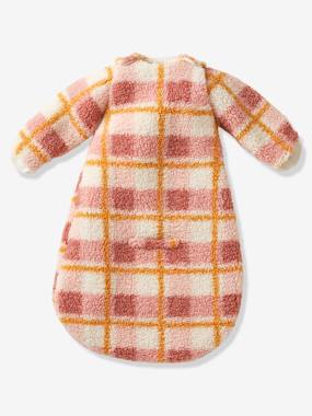 Bedding & Decor-Baby Bedding-Sherpa Pramsuit, CHECKS