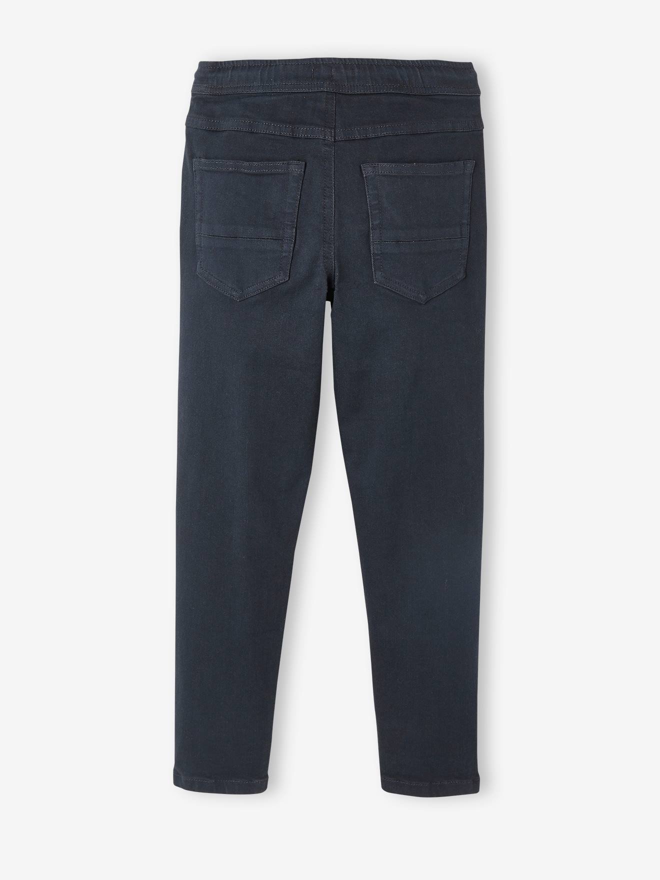 Pantalon Slim Garçon Vertbaudet - Facile à Enfiler Couleur Garment Dye Confortable