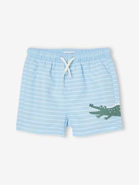 -Short de bain imprimé croco bébé garçon