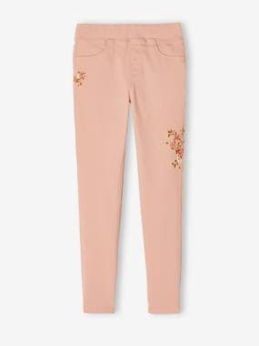 Girls-Trousers-MEDIUM Hip, Embroidered MorphologiK Treggings, for Girls