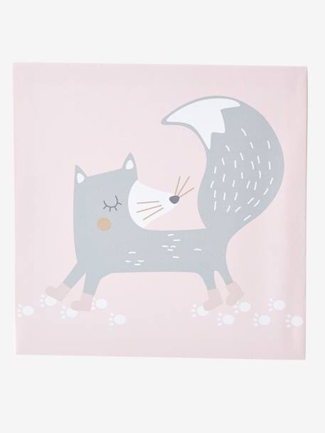 Pack of 3 Arctic Wolf Canvasses BEIGE MEDIUM TWO COLORS/MULTIC - vertbaudet enfant 