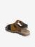 Hook-and-Loop Leather Sandals for Children, Designed for Autonomy beige+navy blue+set blue - vertbaudet enfant 
