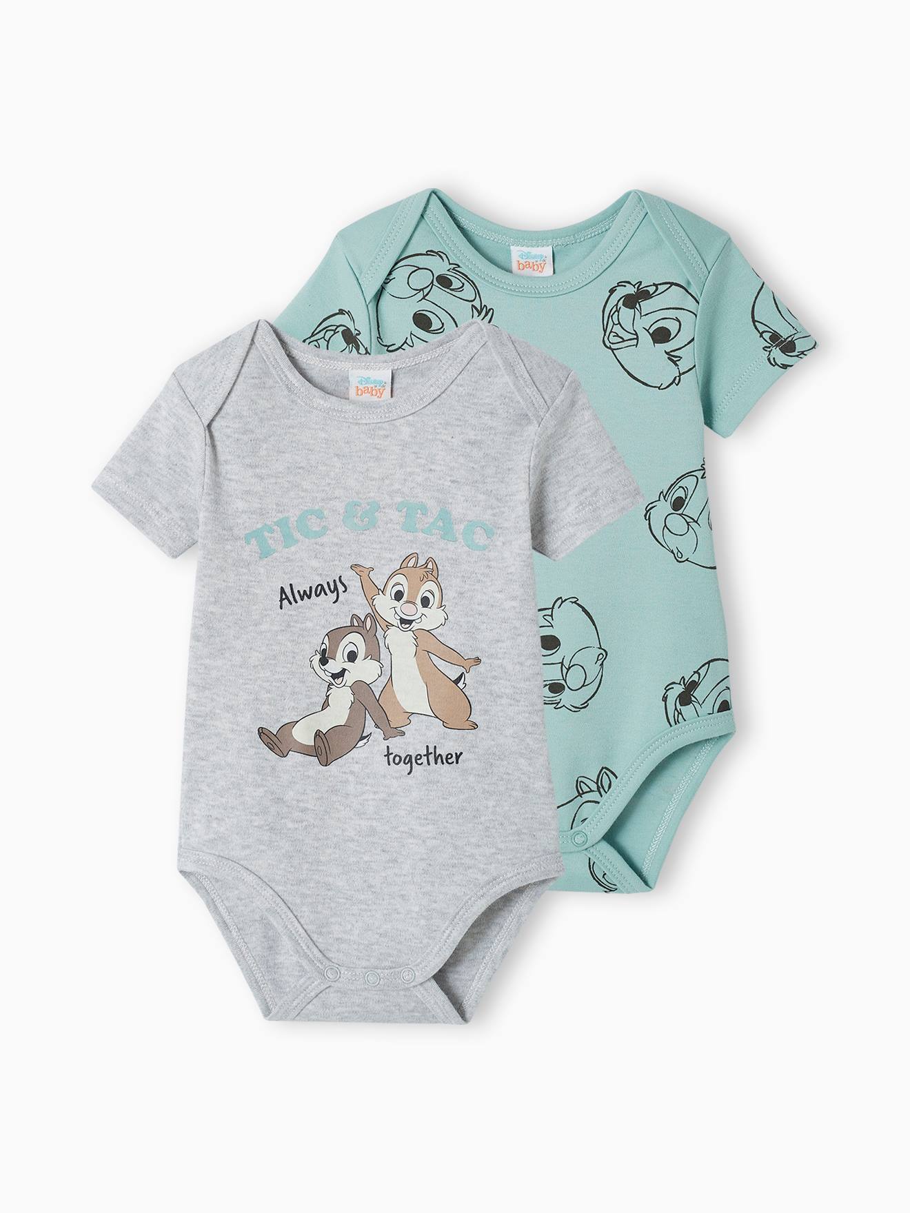 Disney Classics Newborn Baby Boys 5 Pack Bodysuits Newborn to Infant 