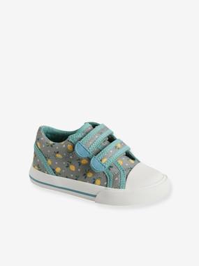 Chaussures-Chaussures fille 23-38-Baskets scratchées en toile fille collection maternelle