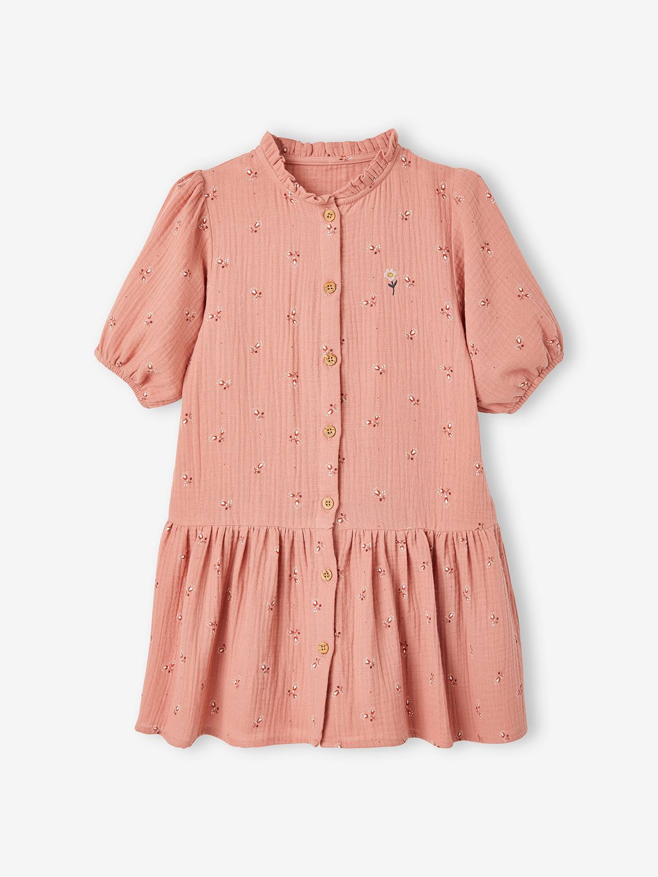 Robe boutonnée best sale devant h&m