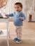 Ensemble 3 pièces bébé  chemise + pantalon + bandana bleu ciel - vertbaudet enfant 