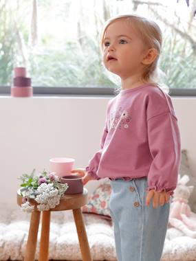 Baby-Jumpers, Cardigans & Sweaters-Printed Sweatshirt for Babies