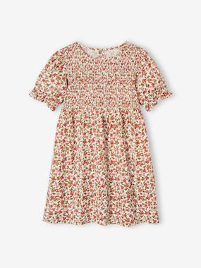 -Smocked Dress for Girls