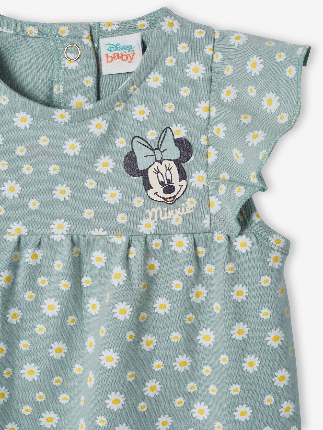 Robe bébé fille Disney Minnie® - vert d'eau, Bébé