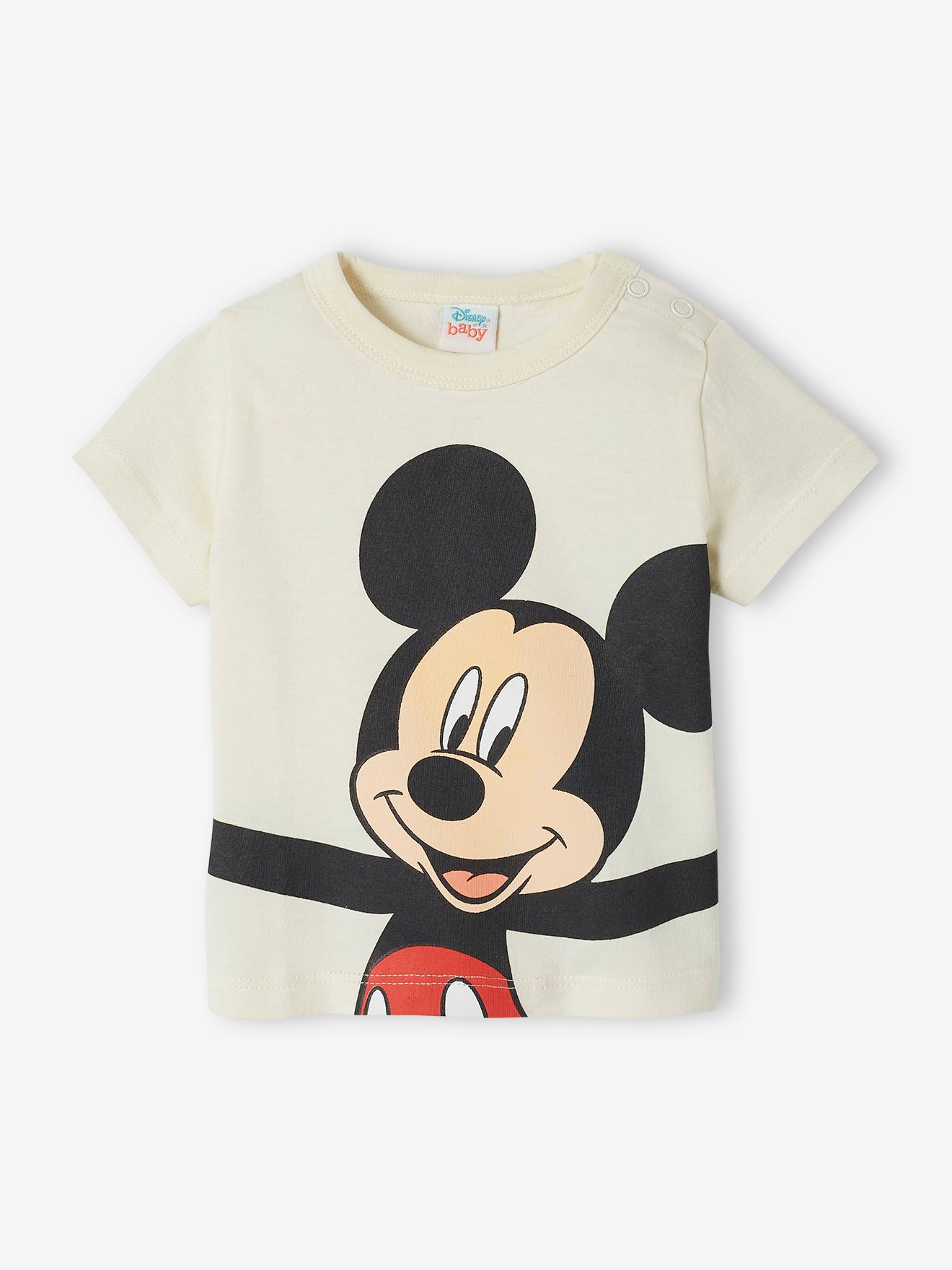 Lot de 3 bodies manches courtes print Mickey Disney pour bébé garçon