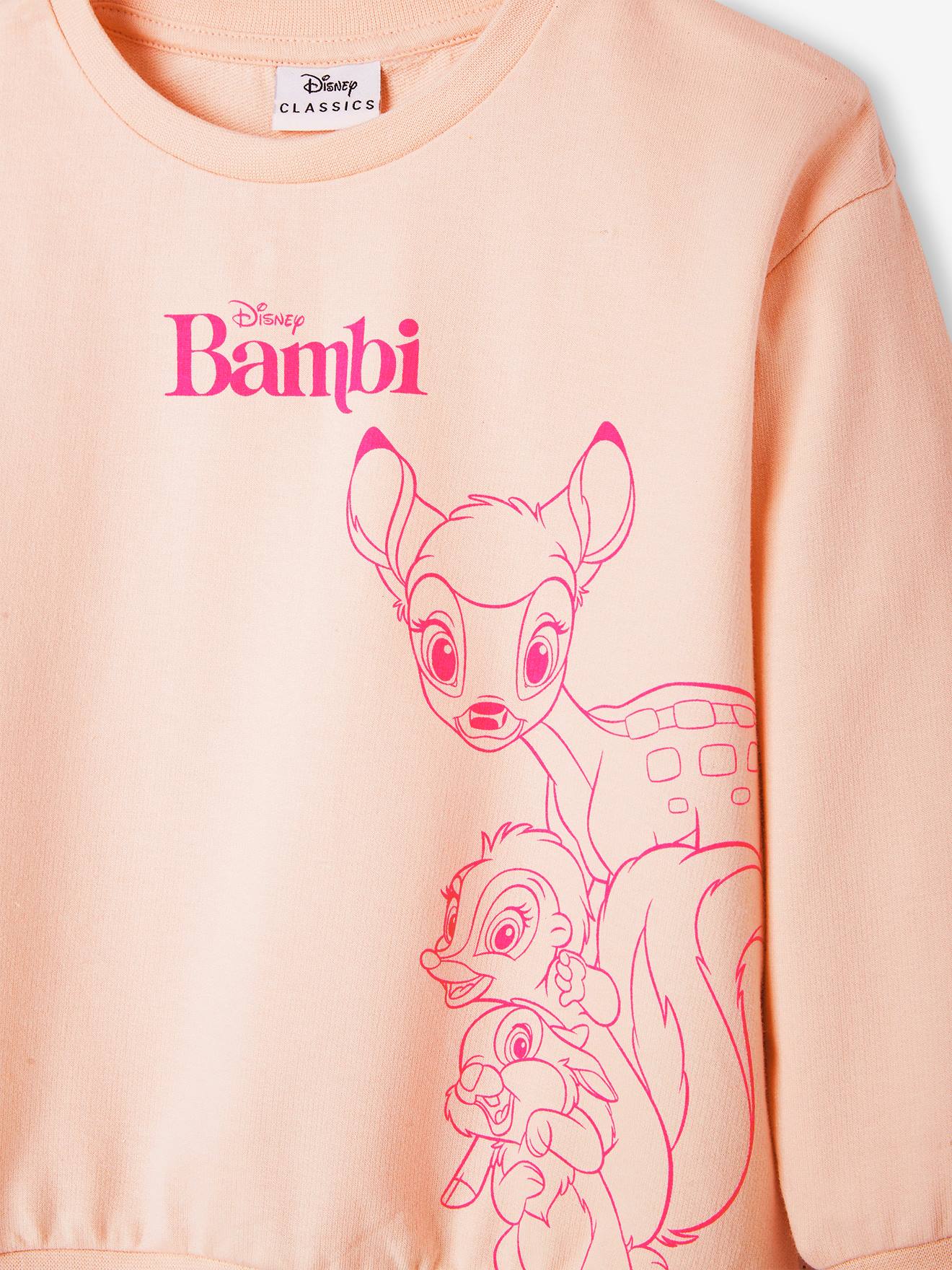 Bambi Sweatshirt for Girls, Girls Disney® rose, - by old